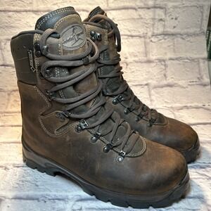 Cabela's Meindl Leather Hunting Bootsace-Up Gore-Tex Vibram Outsole 9D 5493-46